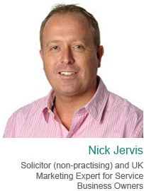 Nick Jervis Professional Services Marketing Consultant