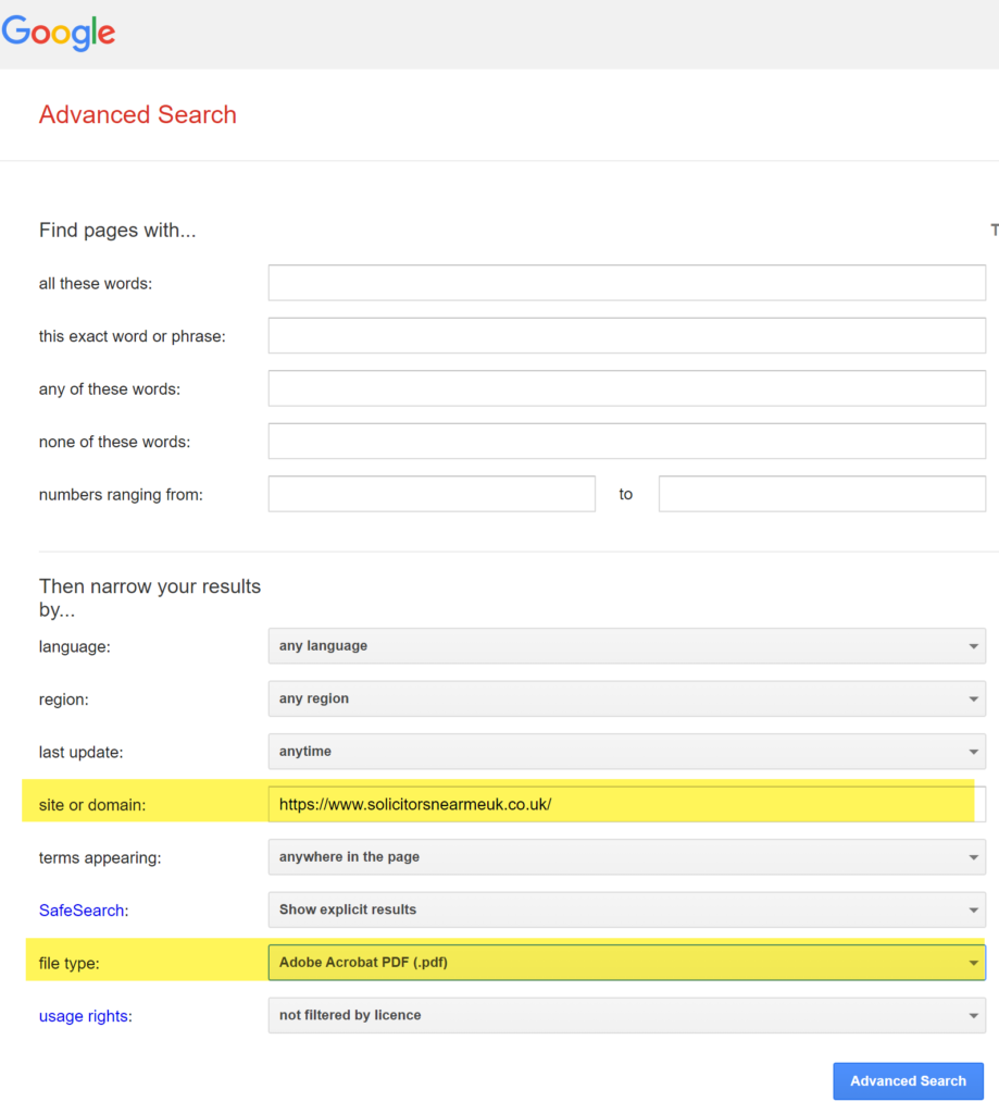 How To Use Google Advanced Search To Find Your Perfect Job