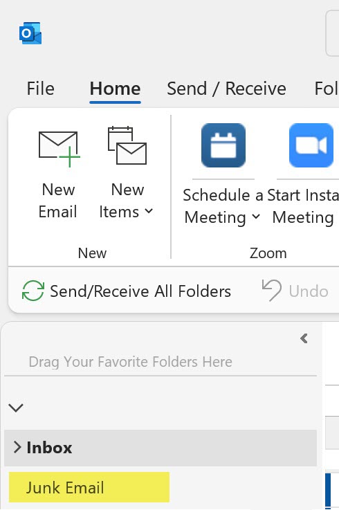 Stop Emails Going Into Junk Outlook